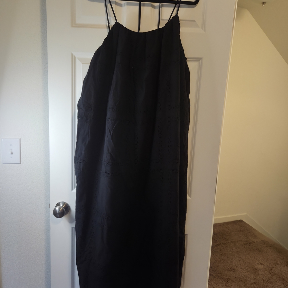 H&M Black Maxi Sundress RUNS LARGE